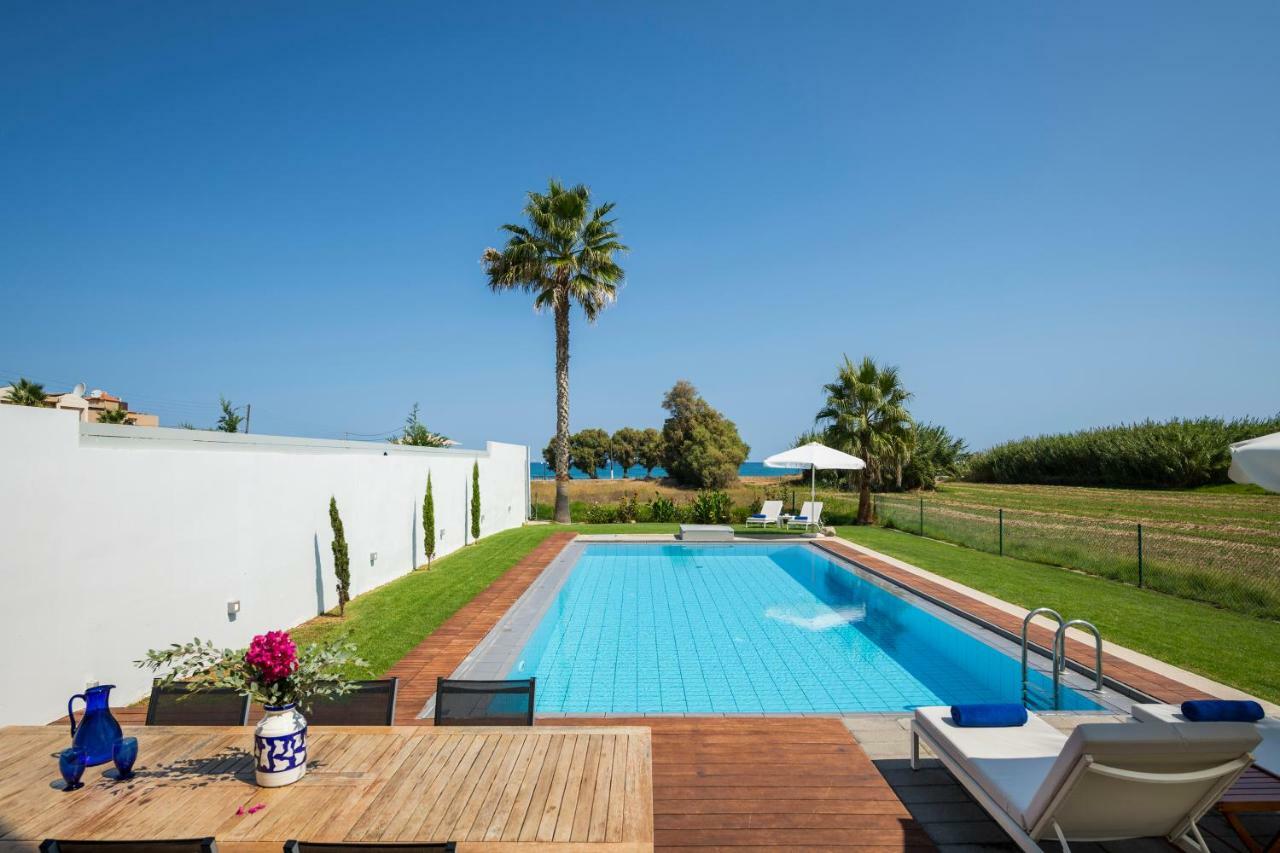 Blue Sea Luxury Villa Maleme Exterior foto
