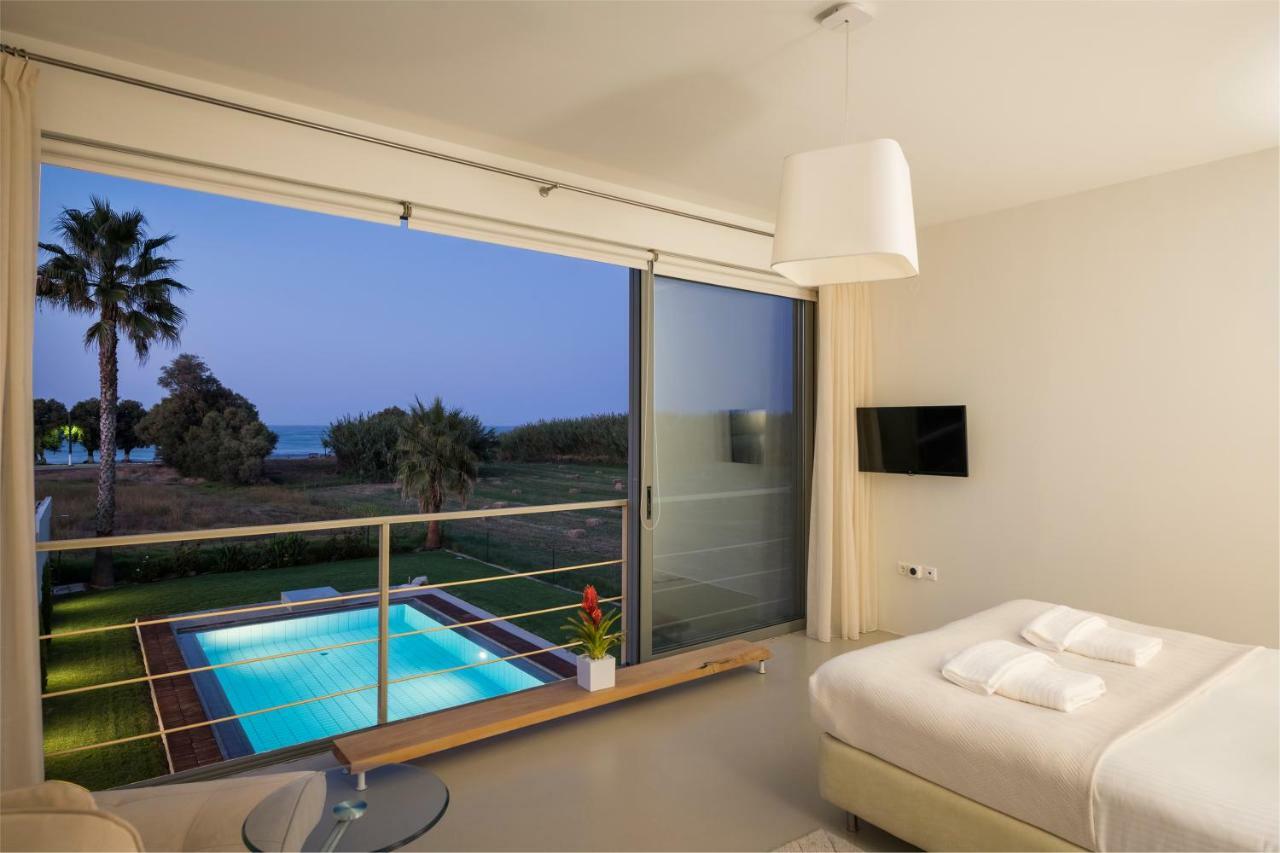 Blue Sea Luxury Villa Maleme Exterior foto