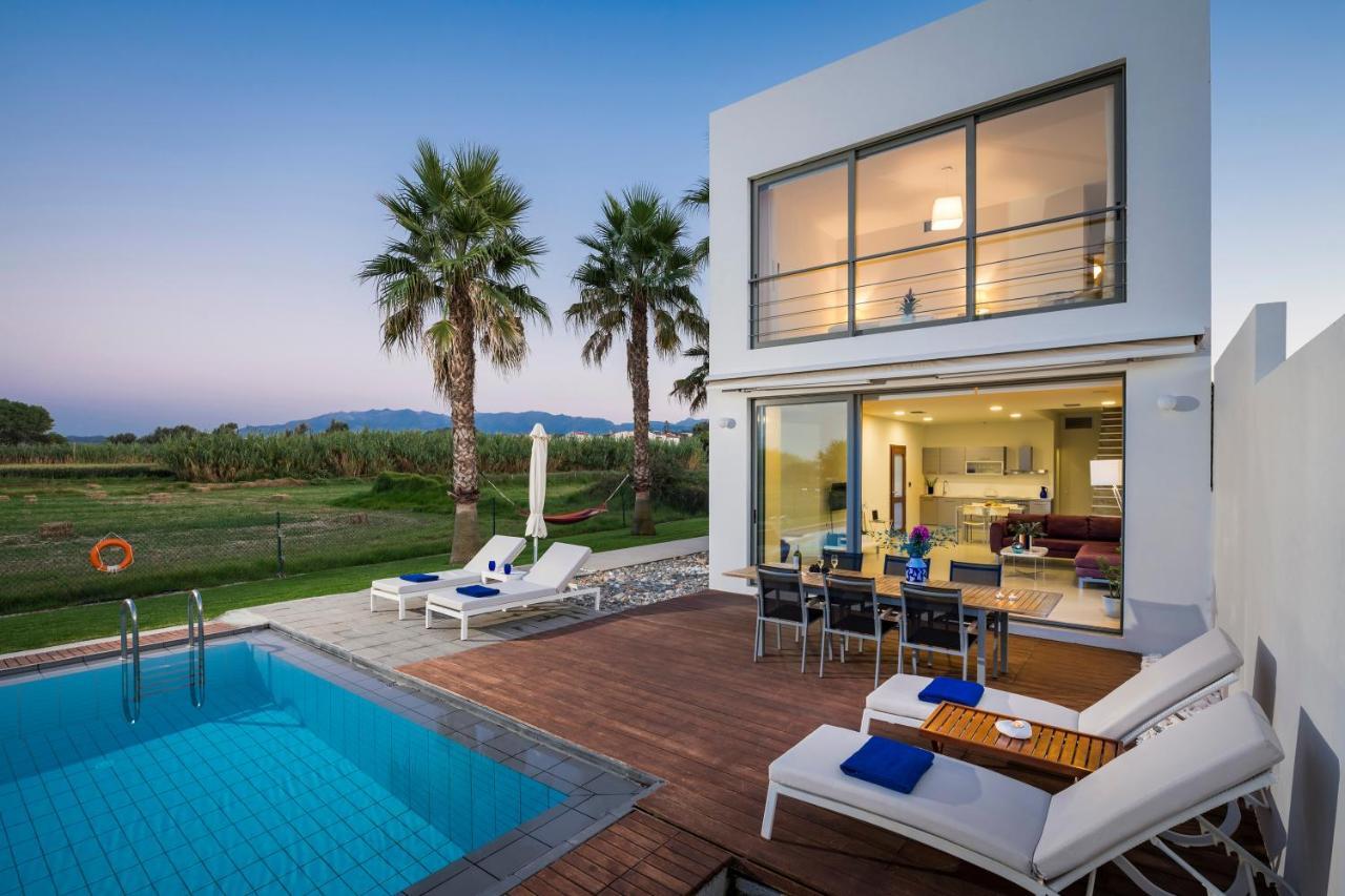 Blue Sea Luxury Villa Maleme Exterior foto